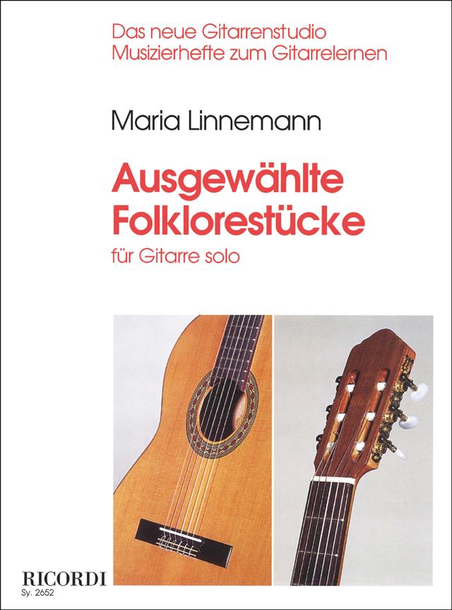 Ausgewählte Folklorestücke -  noty pro klasickou kytaru
